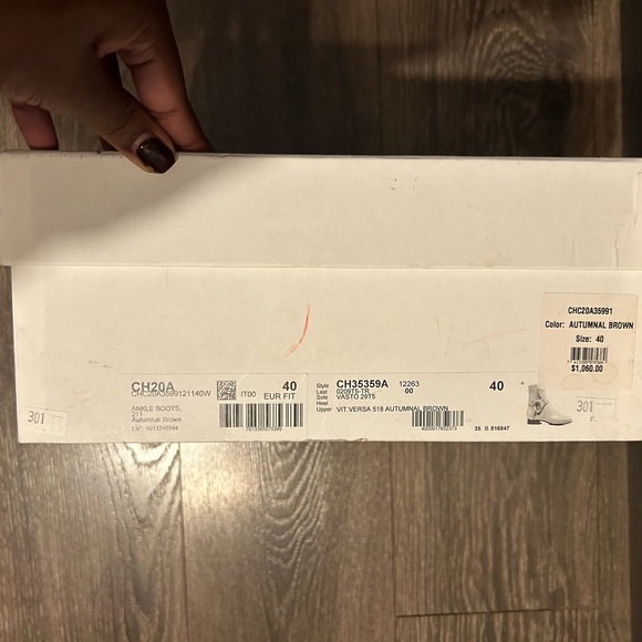 Chloe tan leather ankle boots - Picture 7 of 7